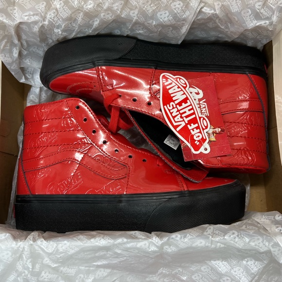 Vans Shoes - NWT Limited Edition Vans x David Bowie Sk8-Hi Platform Size 4.5/Women's 6